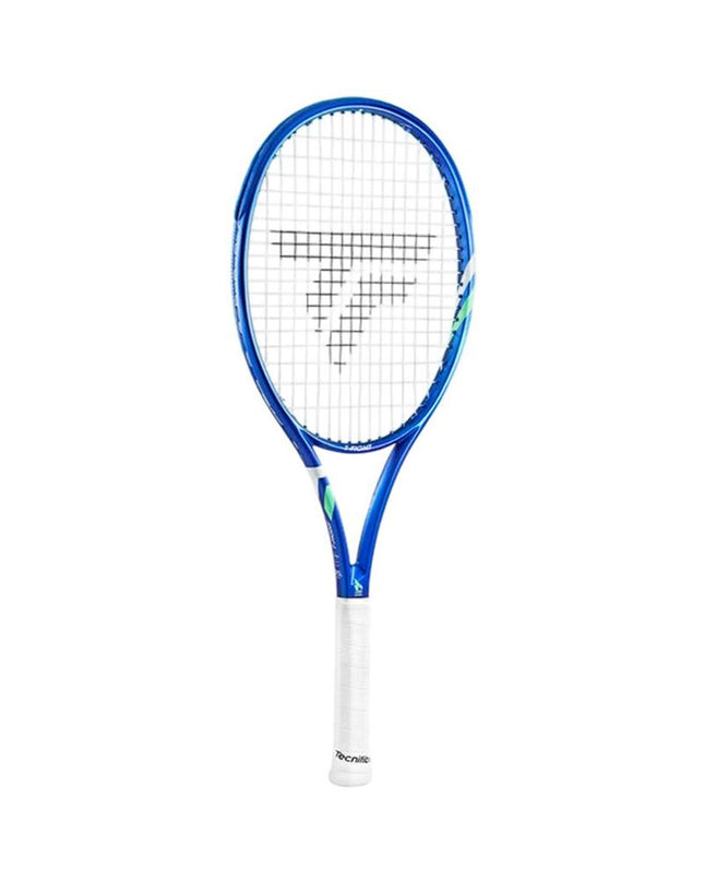 Tecnifibre Tfight 300 tennis racket for outdoor sports, showing the black and red frame with grip and strings visible.