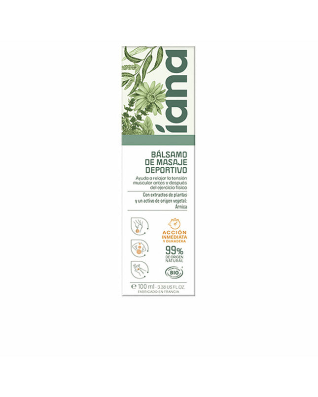 IANA ontspannende balsem in 100 ml tube, voor welzijn en persoonlijke verzorging, met zachte textuur en natuurlijke ingrediënten.