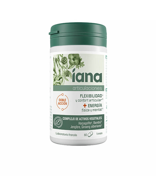 IANA ARTICULACIONES dietary supplement for joint flexibility and energy, 60 capsules, health and personal care product.