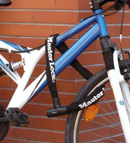 Master Lock sport and outdoor bike lock key safety lock with key, designed for cycling security and outdoor use