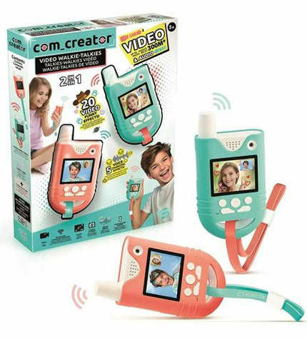 Canal Toys walkie-talkie toy set with colorful design, featuring two handheld electronic communication devices for kids.