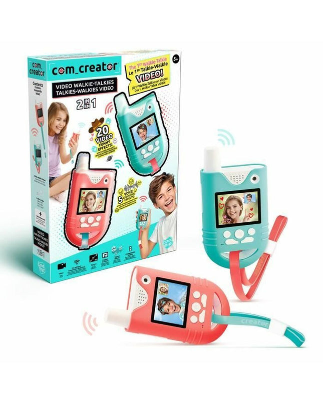 Canal Toys walkie-talkie toy with colorful design, featuring buttons and antenna, for electronic toys and games.