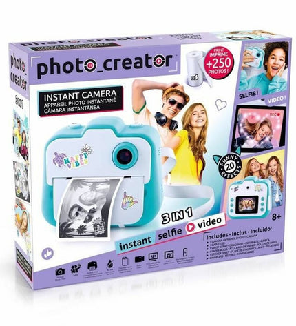 Canal Toys Digitale kindercamera Photo Creator, colorful electronic toy with buttons and camera lens for kids.