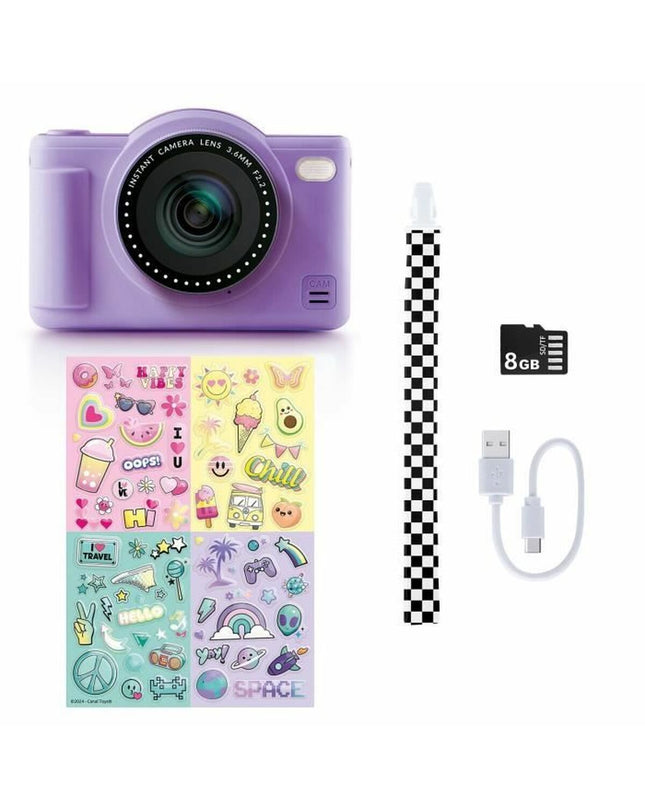 Digital camera toy from Canal Toys, colorful electronic toy for kids with playful design and interactive features.