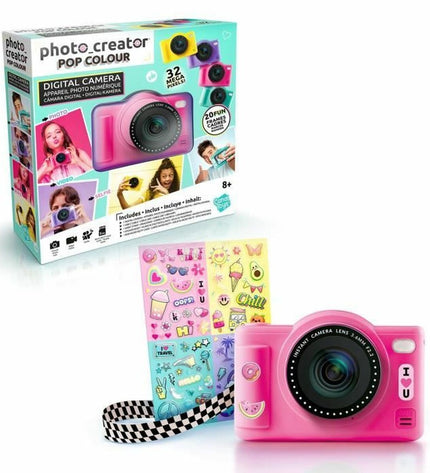 Canal Toys digital camera for kids, electronic toy with colorful design and compact size, ideal for young photography enthusiasts.