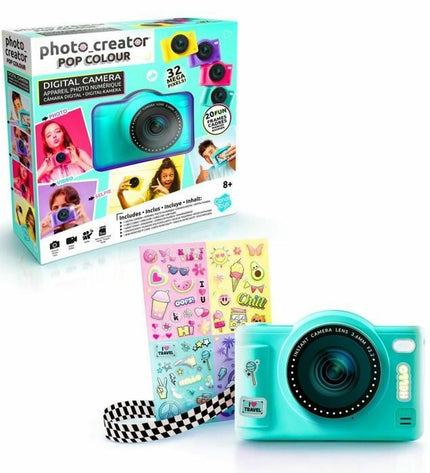 Digital camera toy from Canal Toys, electronic toy for kids, featuring colorful buttons and a playful design for imaginative play.