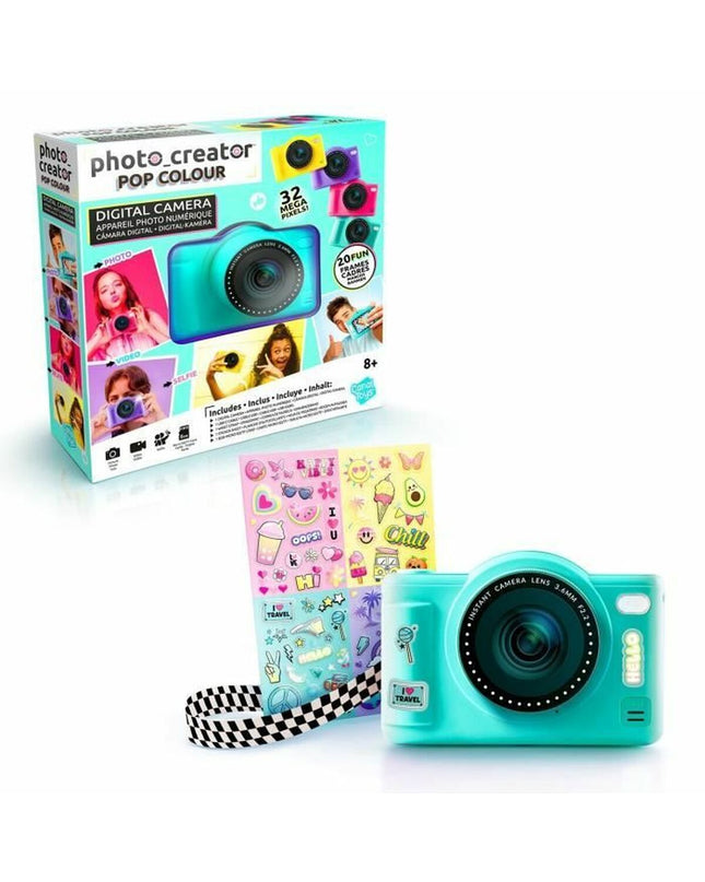 Digital camera toy from Canal Toys, electronic toy for kids, featuring colorful buttons and a playful design for imaginative play.