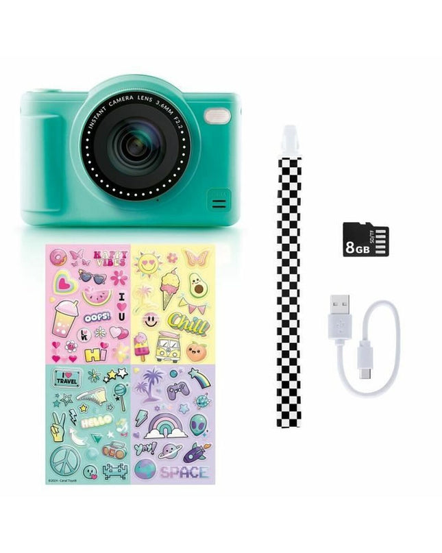 Canal Toys digital camera for kids, electronic toy with colorful design, suitable for children’s photography and play.