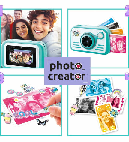 Canal Toys digital camera toy for kids, electronic gadget with colorful buttons and small screen, suitable for playful photography.