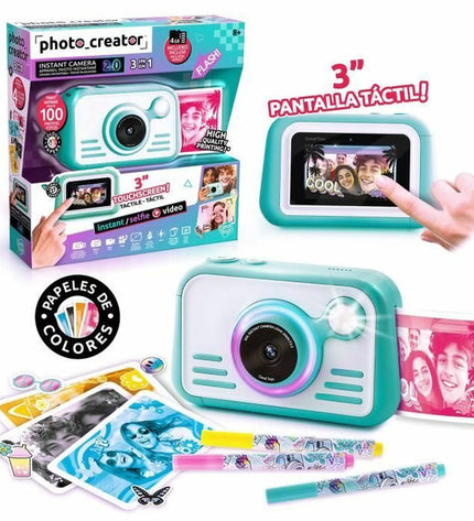Digital camera toy from Canal Toys, featuring colorful buttons and a screen, designed for children’s electronic play and photography.