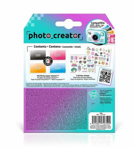 Canal Toys digital camera for kids, colorful electronic toy with buttons and screen, suitable for children’s play and photography.
