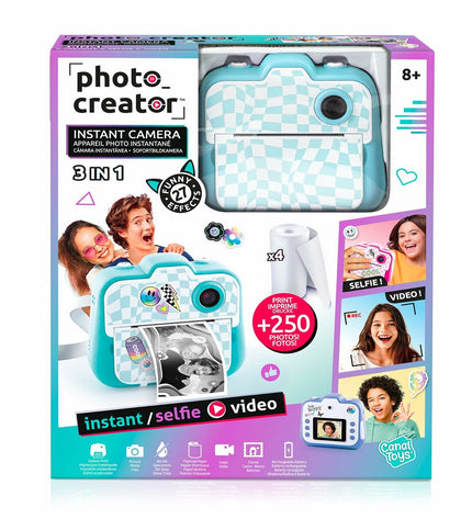 Canal Toys digital camera for kids, electronic toy with colorful design and simple controls, ideal for young children.