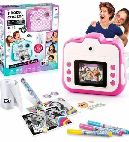 Digital camera toy from Canal Toys, colorful electronic toy for kids with buttons and screen for imaginative play.