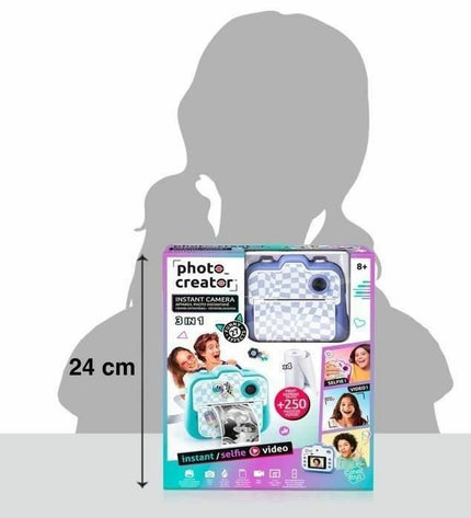 Digital camera toy from Canal Toys, colorful electronic toy with buttons and screen, designed for kids' playful photography adventures.