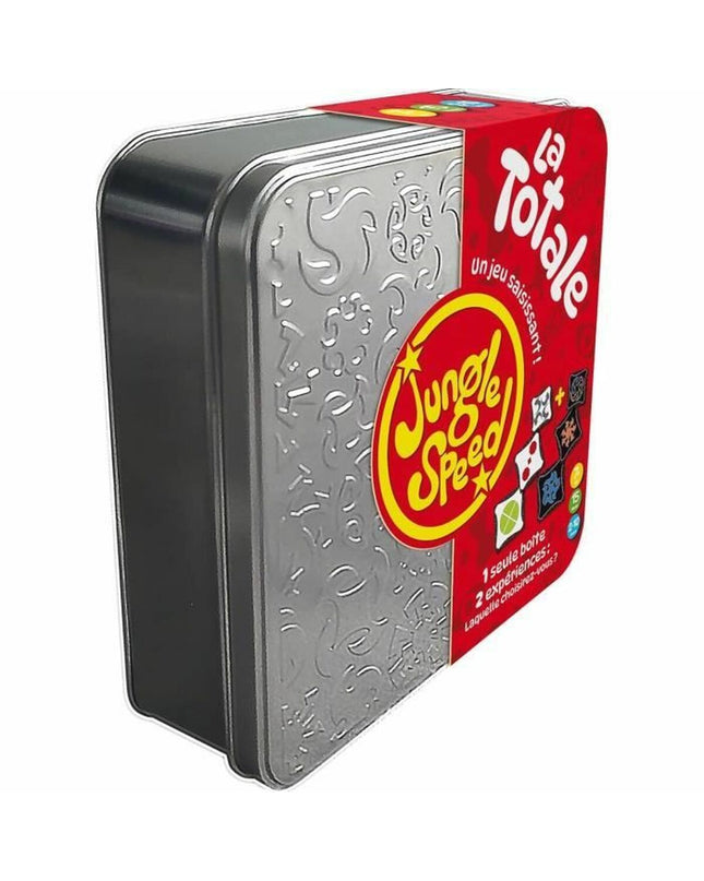 Asmodee board game with colorful box and game pieces, perfect for family fun and strategic gameplay.