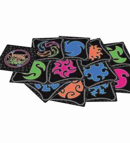 Asmodee board game with colorful box and game pieces for family fun and strategic play.