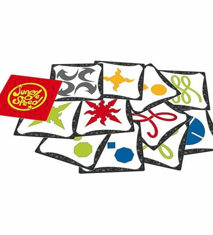 Asmodee board game with colorful game pieces and card components for family entertainment and strategic gameplay.