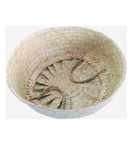 Atmosphera Mand Atmosphera Atlantic folding storage basket with natural woven design, 43.5 x 29 cm for home organization.
