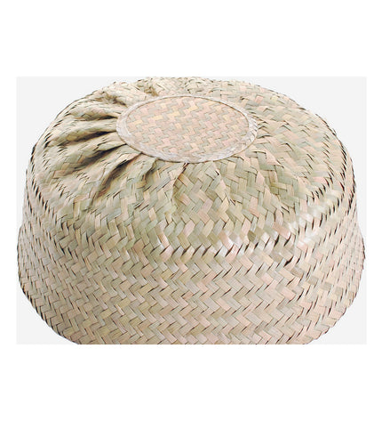 Atmosphera Mand Atmosphera Atlantic collapsible basket with natural woven design, 43.5 x 29 cm for home storage and organization.