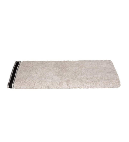 Beige 5five Simply Smart premium cotton bath towel, 50 x 90 cm, soft and absorbent for home and bathroom use.