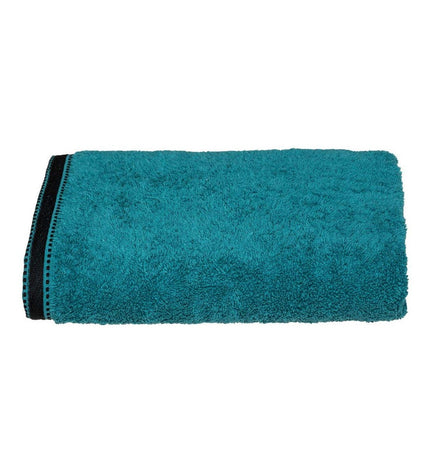 Green 5five Simply Smart cotton bath towel, 70x130 cm, soft and absorbent for home and bathroom use.
