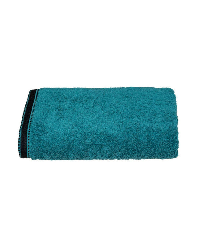 Green 5five Simply Smart cotton bath towel, 70x130 cm, soft and absorbent for home and bathroom use.