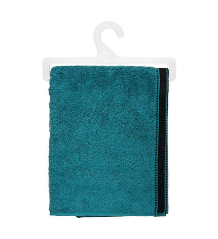 Green 5five Simply Smart premium cotton bath towel, 70x130 cm, soft and absorbent for home and bath use.