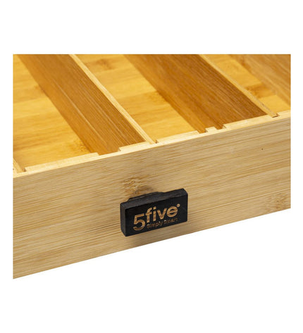 Black 5five Simply Smart coffee capsule organizer in metal, 33x31x7.5 cm, designed for kitchen storage of coffee and tea capsules.