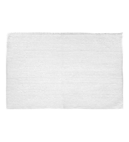 BigBuy Home bath mat with soft, absorbent fabric and textured surface for comfort and safety in the bathroom.