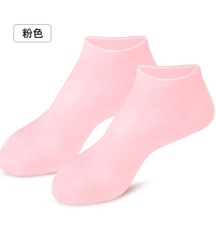 Soft Silicone Protective Moisturizing Gloves And Socks