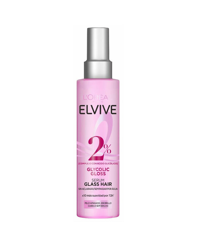 L'Oreal Make Up ELVIVE voedingssupplement bottle, 150 ml, health and personal care product with label and cap visible.