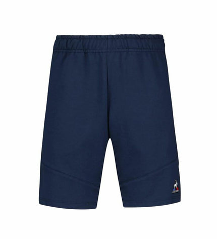 Blue Le coq sportif kids' sports pants for soccer, lightweight and comfortable for outdoor play and sports activities.
