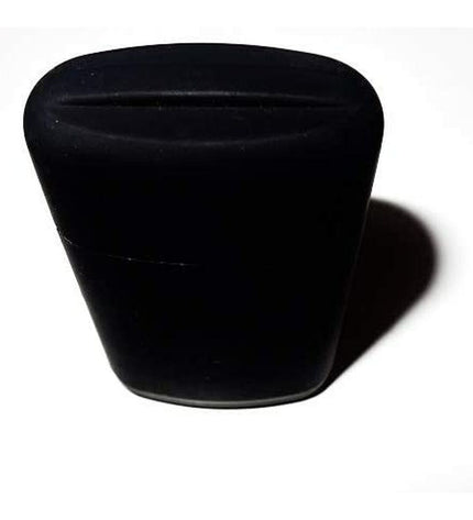 Polyflame capsule brander in black, compact kitchen tool for cooking and household use, with a sleek black design.