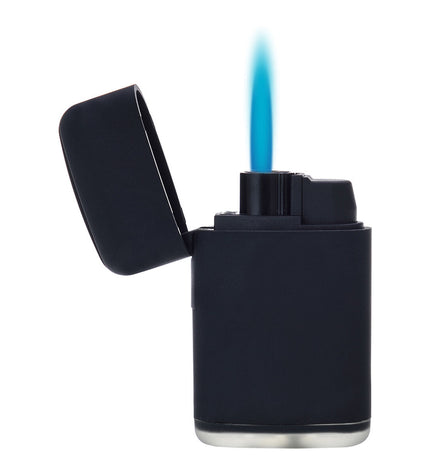 Polyflame capsule brander in black, handheld kitchen and household tool for culinary and cleaning tasks.