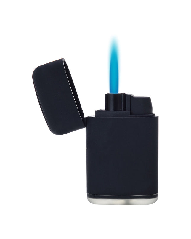 Polyflame capsule brander in black, handheld kitchen and household tool for culinary and cleaning tasks.