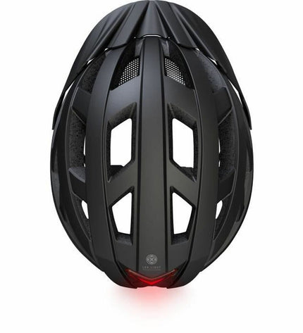 Black Modelabs Helm for sport and outdoor cycling, multifunctional helmet designed for racing and outdoor riding.