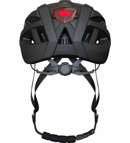 Modelabs Helm Zwart multifunctioneel sport en outdoor fietshelm voor wielrennen met ventilatie en verstelbare straps