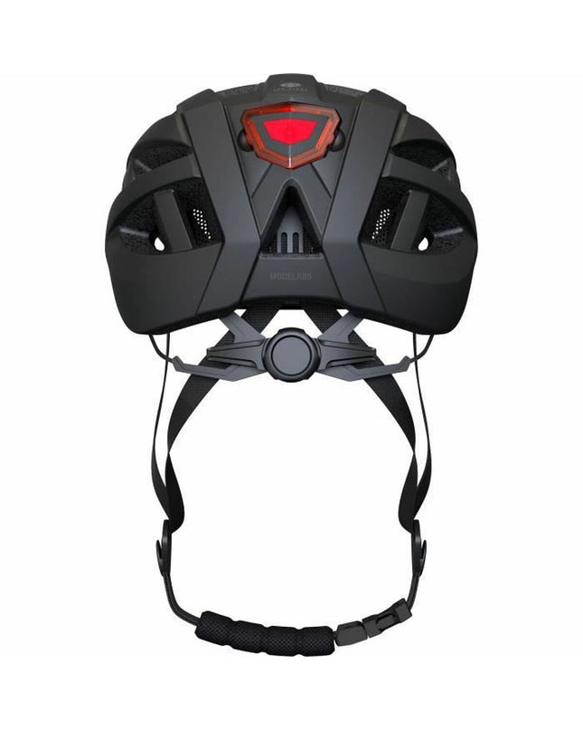 Modelabs Helm Zwart multifunctioneel sport en outdoor fietshelm voor wielrennen met ventilatie en verstelbare straps