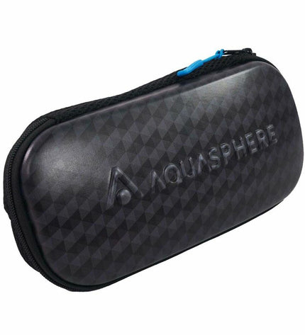 Black Aqua Sphere sports and outdoor glasses case, water sport protective Koffer for Aqua Sphere eyewear.