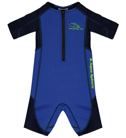 Blue Aqua Sphere Stingray neoprene kids' water sport pak, designed for outdoor swimming and watersports.