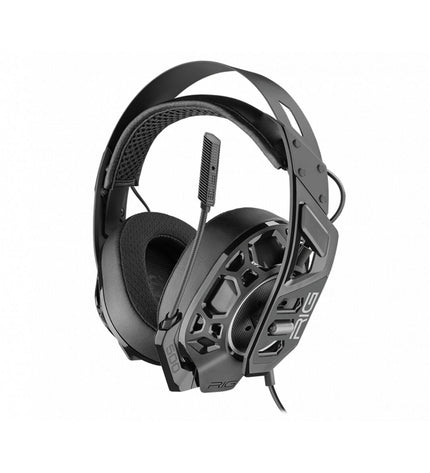 Nacon RIG 500 PROHC G2 gaming headset with microphone, black electronic headset for plug and play on gaming consoles.