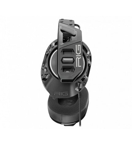 Nacon RIG 500 PROHC G2 gaming headset with microphone, electronic plug-and-play headset for consoles, black with adjustable headband
