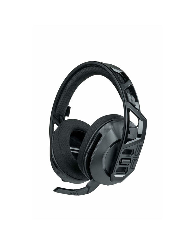Nacon RIG600PROHS gaming headset with microphone, black with adjustable headband and padded ear cups for comfort during gaming.