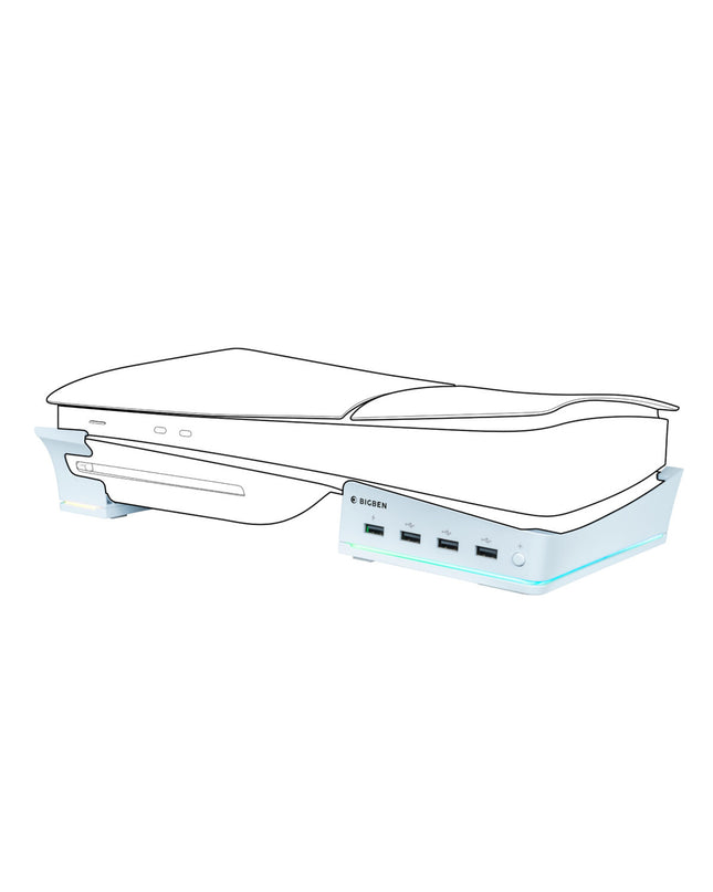 Nacon Shorizstand electronic docking station for plug & play game consoles, designed for easy gaming setup and organization.