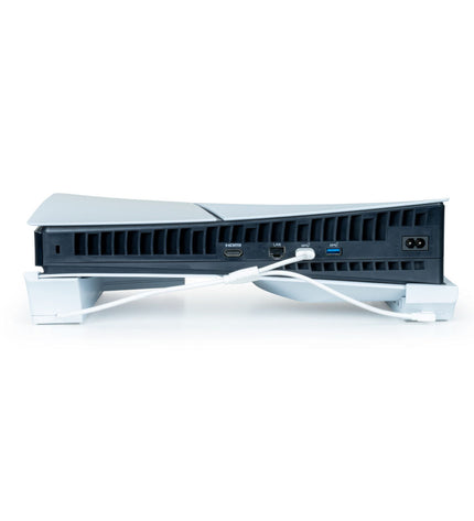 Nacon SHORIZSTAND electronic dock and charging station for Plug & Play gaming consoles, with visible ports and sleek design