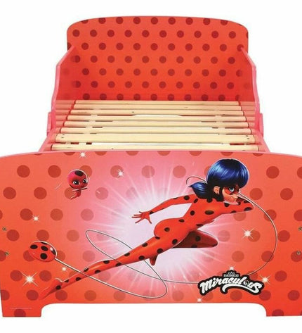 Baby bed Fun House Miraculous with fun house design, 140 x 70 cm, perfect for a child's bedroom or nursery.