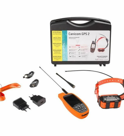 Num'Axes anti-diefstal zoekapparaat for honden, zwart, compact tracking device for pet security and monitoring.