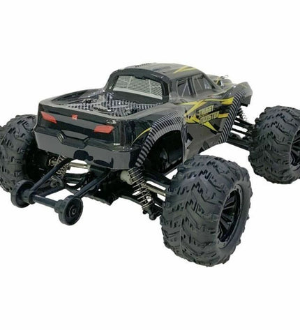 Silverlit police car remote control toy in silver with multicolored lights and detailed design, suitable for children.