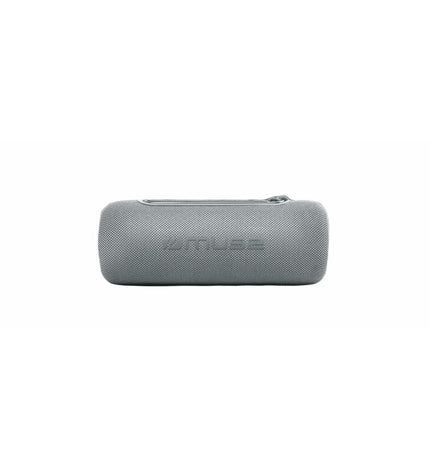 Muse M780LG 20W gray speakers for audio and hi-fi electronics, showcasing the compact design and gray finish.