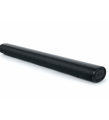 Muse Zwart 120W Bluetooth soundbar for home audio, featuring sleek design and multiple connectivity options.
